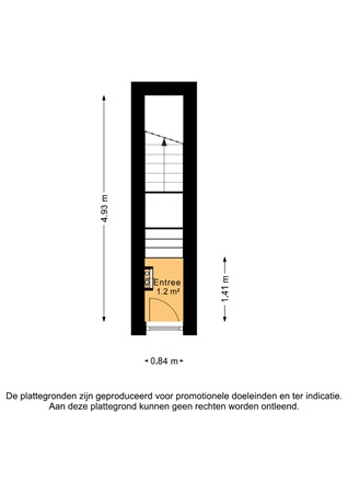 Floorplan - Carnisselaan 83B, 3083 HD Rotterdam